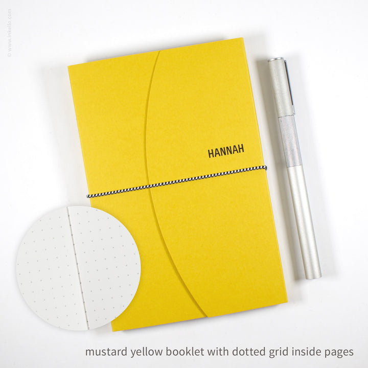 Contour Booklet with Mustard Yellow Cover (