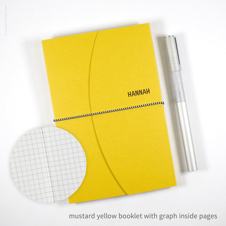 Contour Booklet with Mustard Yellow Cover (