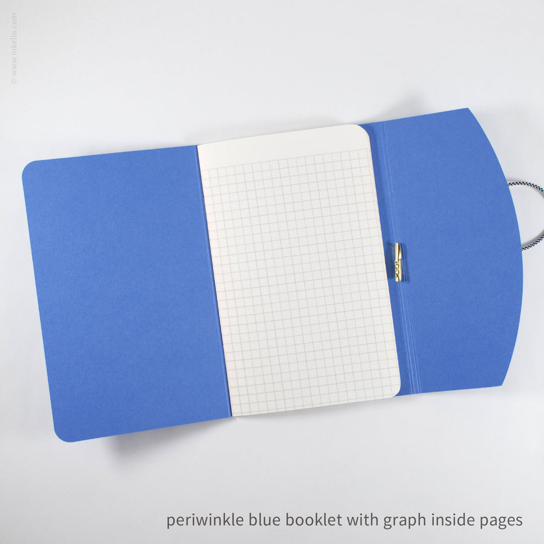 Contour Booklet with Periwinkle Blue Cover (