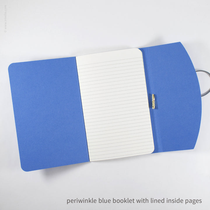 Contour Booklet with Periwinkle Blue Cover (
