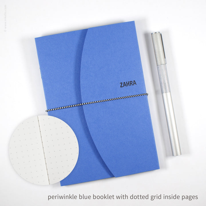 Contour Booklet with Periwinkle Blue Cover (