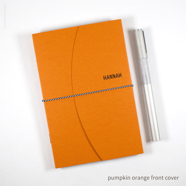 Contour Booklet with Pumpkin Orange Cover (