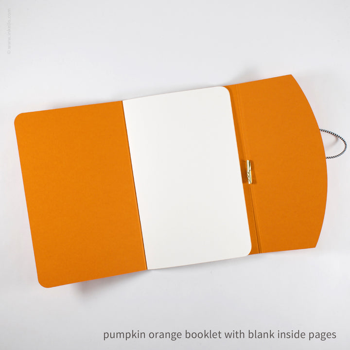 Contour Booklet with Pumpkin Orange Cover (