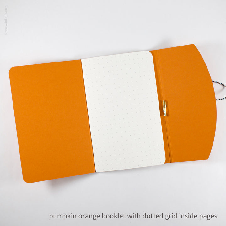Contour Booklet with Pumpkin Orange Cover (