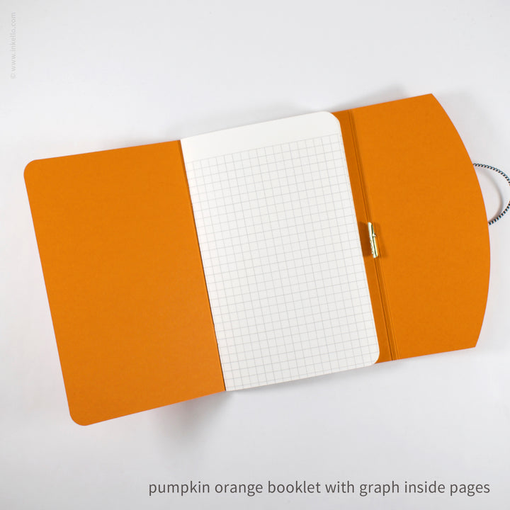 Contour Booklet with Pumpkin Orange Cover (