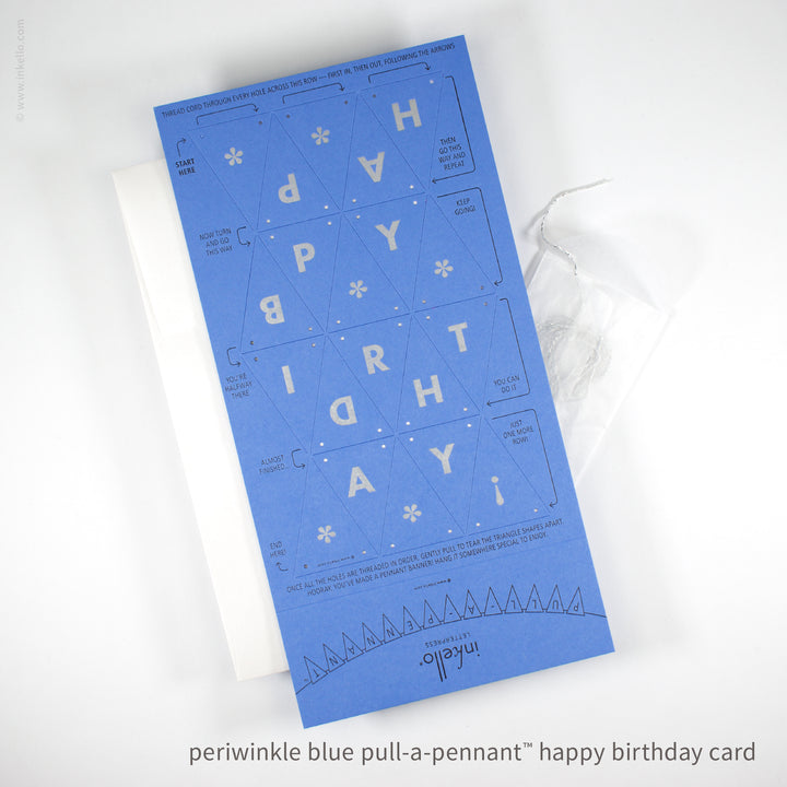 Birthday Pull-A-Pennant™ Greeting Card (