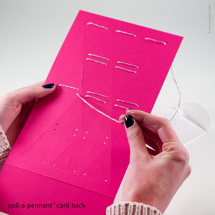 Valentine Pull-A-Pennant™ Greeting Card (