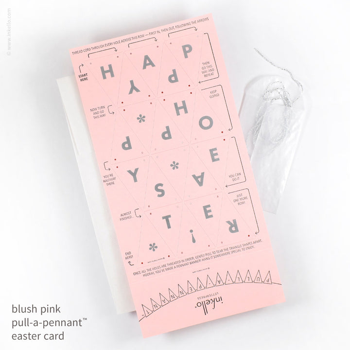 Easter Pull-A-Pennant™ Greeting Card (