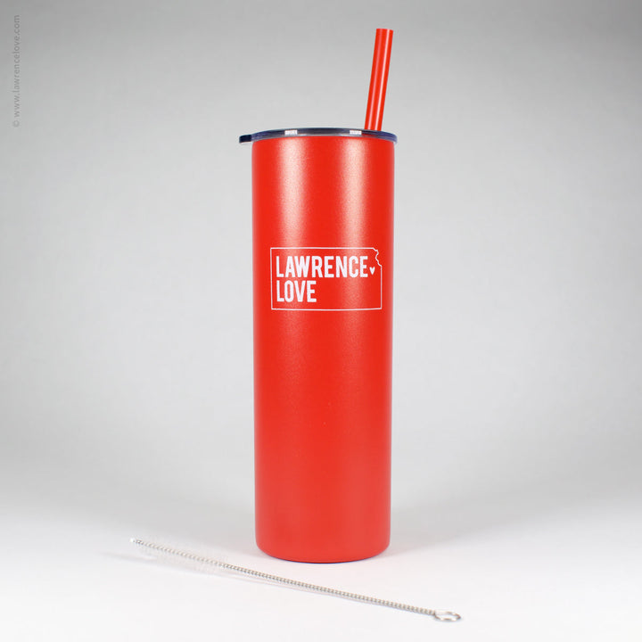 Lawrence Love Tumbler + Straw (