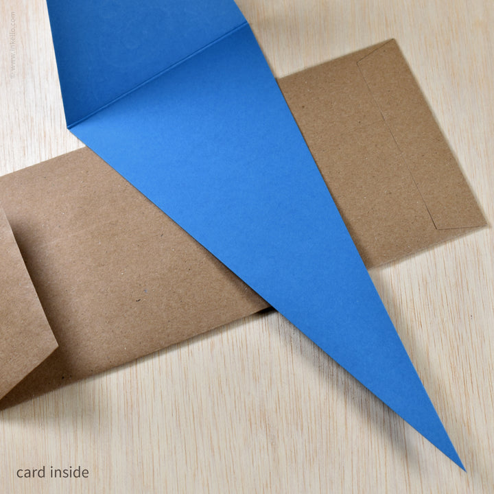 Congratulations Triangular Pennant Card (