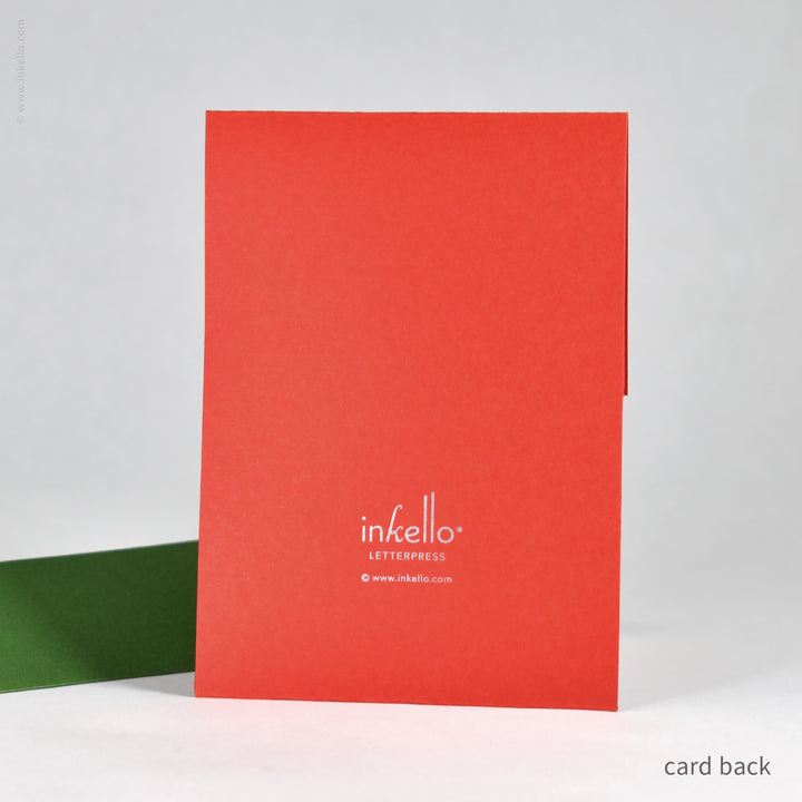 Merry Christmas Present Peek-a-Boo Card (