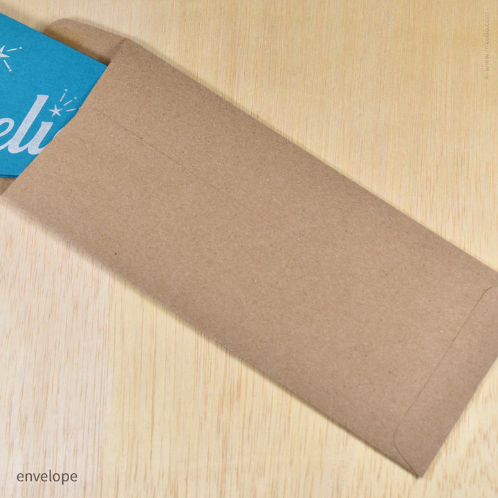 I Believe in You Triangular Pennant Card (