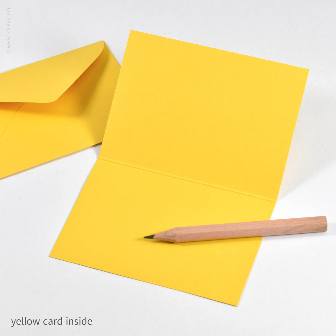 Bright Hello! Mini Cards (
