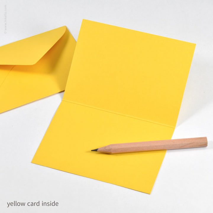 Bright Hello! Mini Cards (