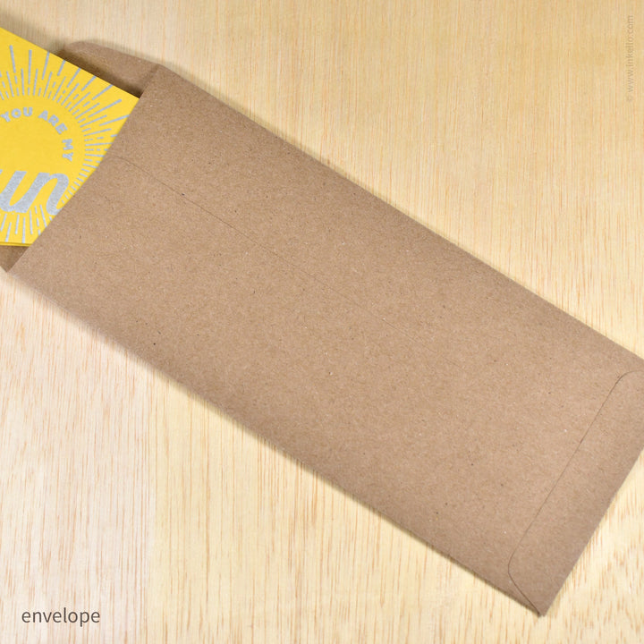 You Are My Sunshine Triangular Pennant Card (