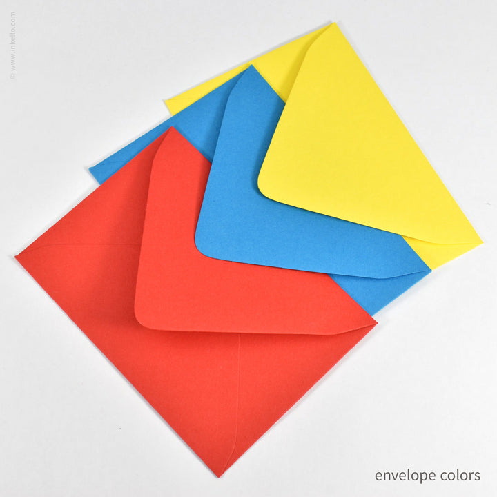 Crushed Wireframe Cube Note Card Set (