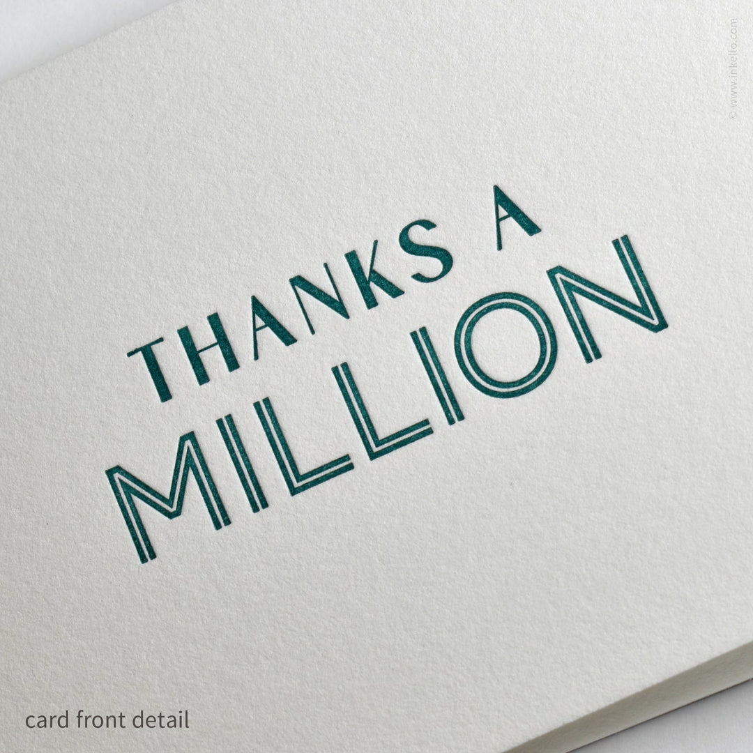 Thanks a Million Card (