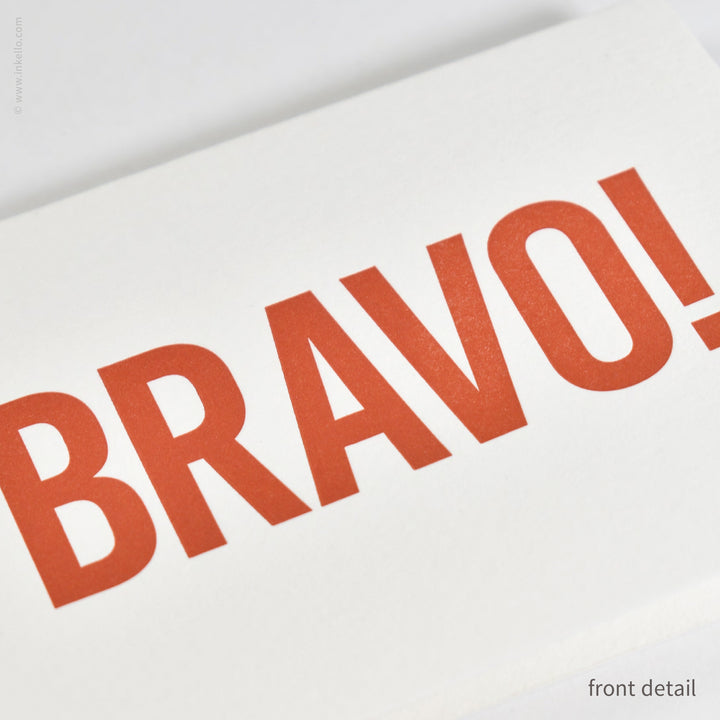 Bravo! Card (