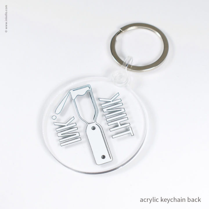 Think Ink! Keychain (