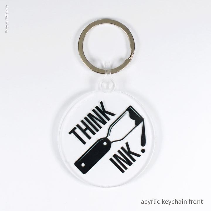 Think Ink! Keychain (